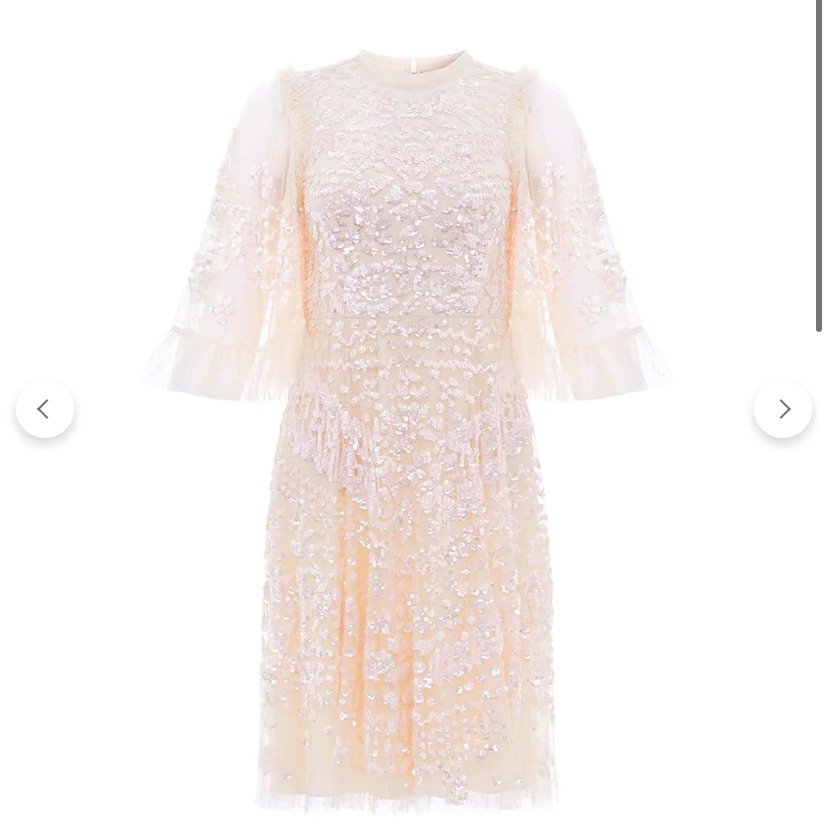 Needle & Thread Sequin Dress